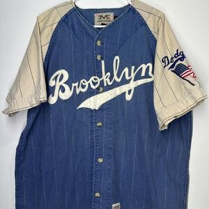 Vintage‎ Mirage Brooklyn Dodgers Jersey Cooperstown Collection - XL